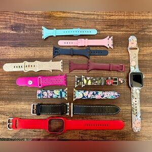 Apple Watch SE 40mm with extra bands